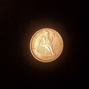 1883 Seated Liberty Coin